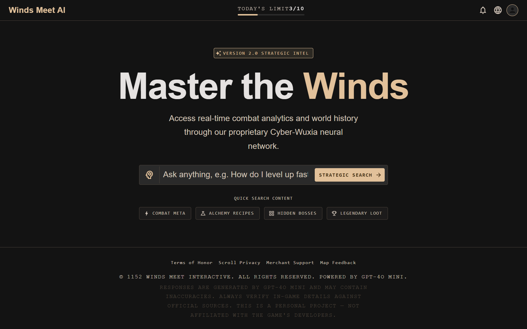 Where Winds Meet - AI Game Guide
